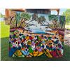 Image 1 : Coastal Village Scene – Oil on Canvas (Luis, 1989)