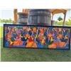 Image 1 : Vibrant Market Scene – Oil on Canvas (Framed)