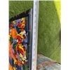 Image 4 : Vibrant Market Scene – Oil on Canvas (Framed)