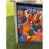 Image 5 : Vibrant Market Scene – Oil on Canvas (Framed)