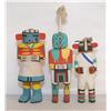 Image 1 : three Rte. 66 kachinas