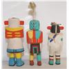 Image 3 : three Rte. 66 kachinas