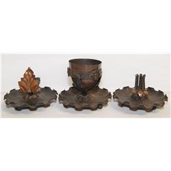 set of ash trays
