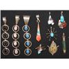 Image 1 : ten Navajo pendants