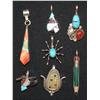 Image 3 : ten Navajo pendants
