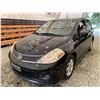 Image 3 : PARKSVILLE - 2008 NISSAN VERSA BLACK 124119 TMU- P404108