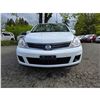 Image 5 : DUNCAN - 2012 NISSAN VERSA WHITE  165341KMS - J368666