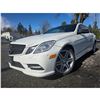 Image 1 : DUNCAN - 2012 MERCEDES-BENZ E-CLASS WHITE 243215 KMS - D173653