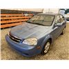 Image 3 : PARKSVILLE - 2004 CHEVROLET OPTRA BLUE 196184 KMS - B960261