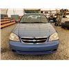 Image 6 : PARKSVILLE - 2004 CHEVROLET OPTRA BLUE 196184 KMS - B960261