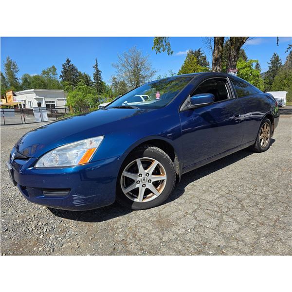 DUNCAN - 2003 HONDA ACCORD BLUE  330130 KMS - D801460