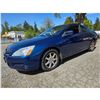 Image 2 : DUNCAN - 2003 HONDA ACCORD BLUE  330130 KMS - D801460