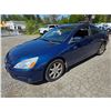 Image 3 : DUNCAN - 2003 HONDA ACCORD BLUE  330130 KMS - D801460