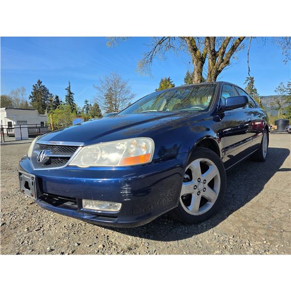 DUNCAN - 2002 ACURA TL BLUE 328203 KMS - D802938