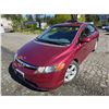 Image 2 : DUNCAN - 2006 HONDA CIVIC  RED 329979 KMS - D808190