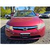 Image 3 : DUNCAN - 2006 HONDA CIVIC  RED 329979 KMS - D808190