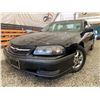 Image 1 : PARKSVILLE - 2003 CHEVROLET IMPALA BLACK 272659 KMS - P199321