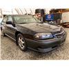 Image 8 : PARKSVILLE - 2003 CHEVROLET IMPALA BLACK 272659 KMS - P199321