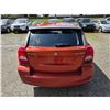 Image 12 : DUNCAN - 2010 DODGE CALIBER ORANGE 203092 KMS - J605825