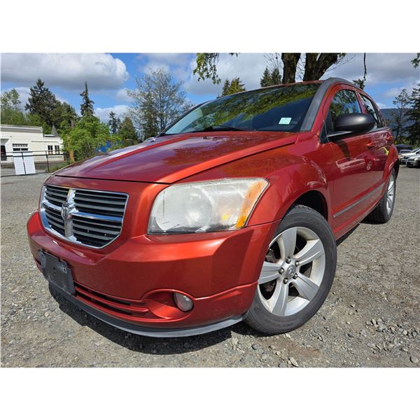DUNCAN - 2010 DODGE CALIBER ORANGE 203092 KMS - J605825