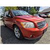 Image 5 : DUNCAN - 2010 DODGE CALIBER ORANGE 203092 KMS - J605825