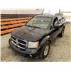 Image 4 : PARKSVILLE - 2008 DODGE DURANGO BLACK 278367 KMS - B115962