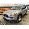 Image 3 : PARKSVILLE - 2014 JEEP CHEROKEE GREY 329433 KMS - D139688