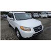 Image 6 : DUNCAN - 2009 HYUNDAI SANTA FE WHITE  215409 KMS - D313601
