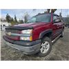 Image 1 : DUNCAN - 2004 CHEVROLET AVALANCHE RED 399265 KMS - D323046
