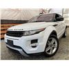 Image 1 : PARKSVILLE - 2012 LAND ROVER RANGE ROVER EVOQUE WHITE 218792 KMS - J653220