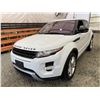 Image 3 : PARKSVILLE - 2012 LAND ROVER RANGE ROVER EVOQUE WHITE 218792 KMS - J653220