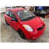 Image 10 : PARKSVILLE - 2008 TOYOTA YARIS RED 303987 KMS - D202078