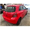 Image 15 : PARKSVILLE - 2008 TOYOTA YARIS RED 303987 KMS - D202078