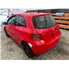 Image 21 : PARKSVILLE - 2008 TOYOTA YARIS RED 303987 KMS - D202078