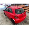 Image 22 : PARKSVILLE - 2008 TOYOTA YARIS RED 303987 KMS - D202078