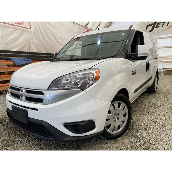 PARKSVILLE - 2015 RAM PROMASTER CITY WHITE 201023 KMS - D958450