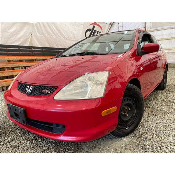PARKSVILLE - 2002 HONDA CIVIC RED 336902 KMS - D600761