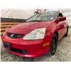 Image 2 : PARKSVILLE - 2002 HONDA CIVIC RED 336902 KMS - D600761