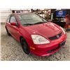 Image 9 : PARKSVILLE - 2002 HONDA CIVIC RED 336902 KMS - D600761