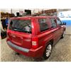 Image 15 : PARKSVILLE - 2008 JEEP PATRIOT RED 209594 KMS - B538076