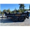 Image 1 : PARKSVILLE - 2024 SOUTHLAND STC DUMP TRAILER BLACK "REPO UNIT" - J084830