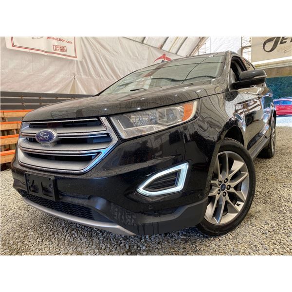 PARKSVILLE - 2016 FORD EDGE BLACK 214582 KMS - DB19798