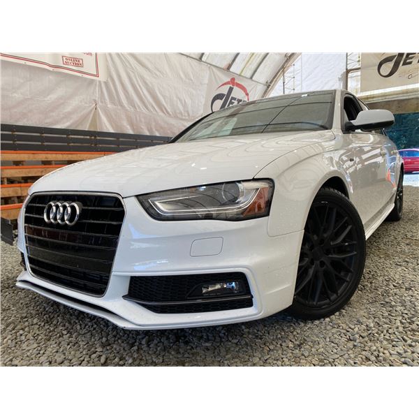 PARKSVILLE - 2016 AUDI A4 WHITE 106230 KMS - B010394