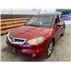 Image 3 : PARKSVILLE - 2007 ACURA RDX RED 218335 KMS - D802592