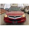 Image 6 : PARKSVILLE - 2007 ACURA RDX RED 218335 KMS - D802592