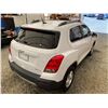 Image 16 : PARKSVILLE - 2014 CHEVROLET TRAX WHITE 148556 KMS - B161422
