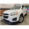 Image 1 : PARKSVILLE - 2014 CHEVROLET TRAX WHITE 148556 KMS - B161422