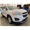 Image 8 : PARKSVILLE - 2014 CHEVROLET TRAX WHITE 148556 KMS - B161422