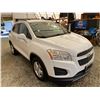 Image 9 : PARKSVILLE - 2014 CHEVROLET TRAX WHITE 148556 KMS - B161422