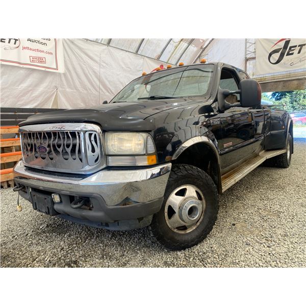 PARKSVILLE - 2004 FORD F-350 BLACK 410876 KMS - BC05910